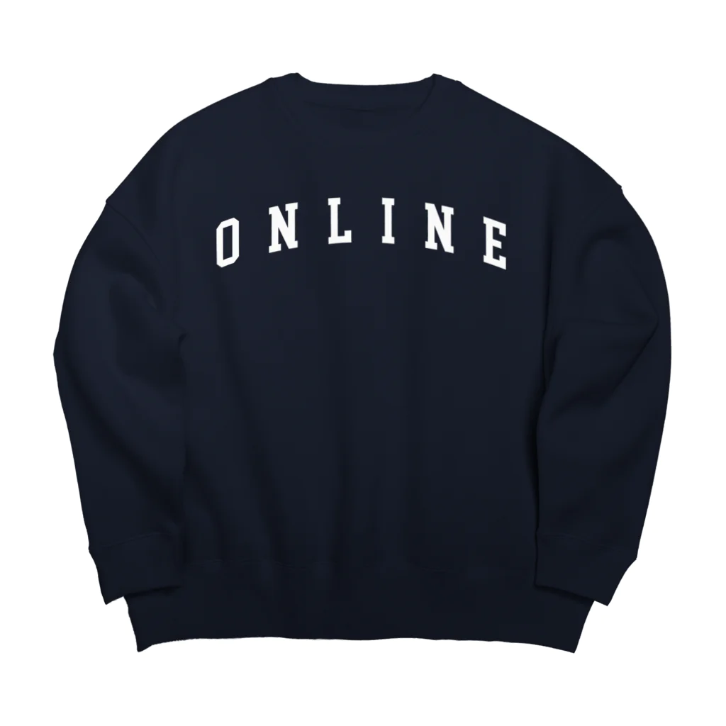 Spacemanship shopのONLINE主張 Big Crew Neck Sweatshirt