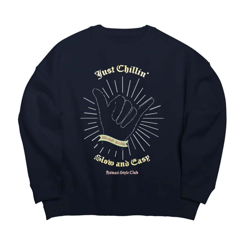 ハワイスタイルクラブのChillin' Shaka Big Crew Neck Sweatshirt