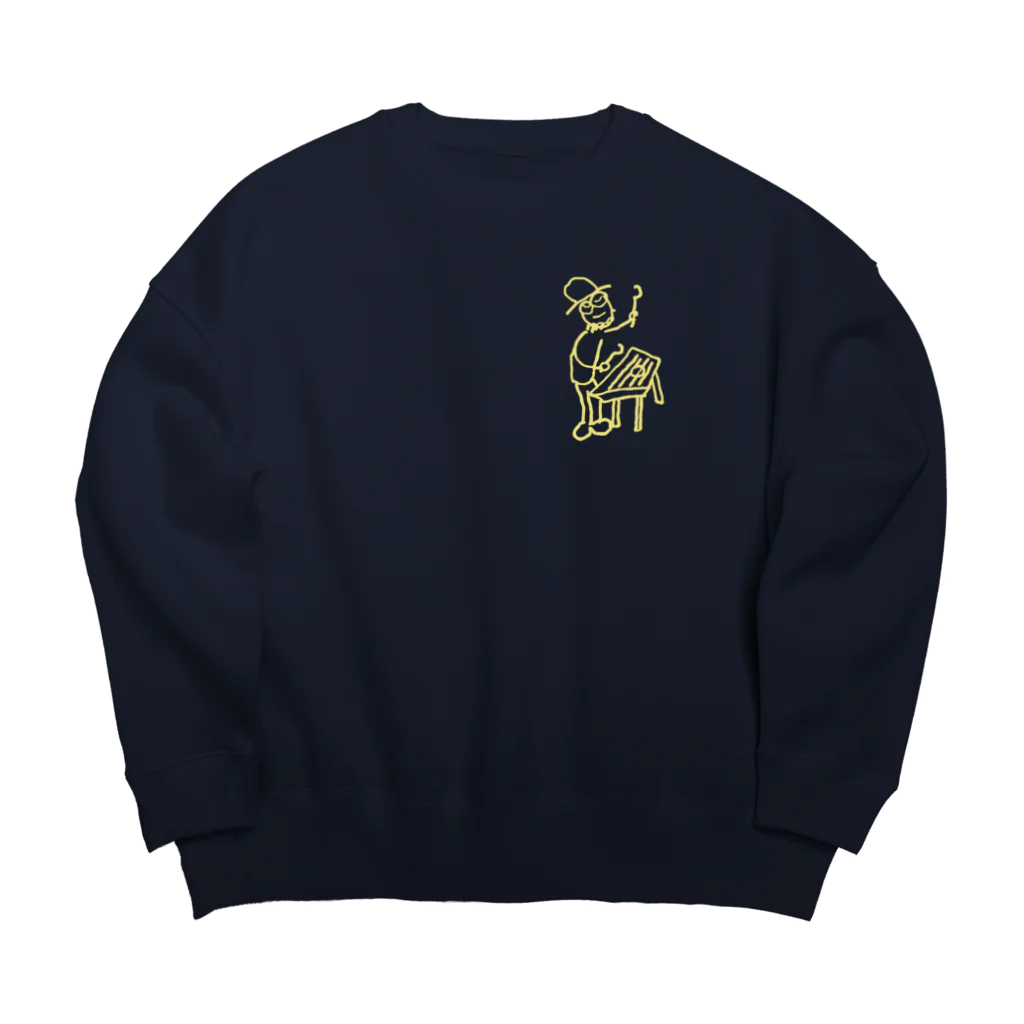 打弦商店のダルシマンY Big Crew Neck Sweatshirt