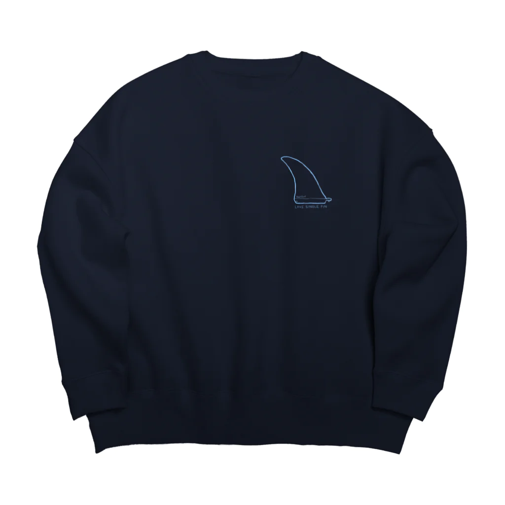 ボウズサーフのLove Single Fin Big Crew Neck Sweatshirt