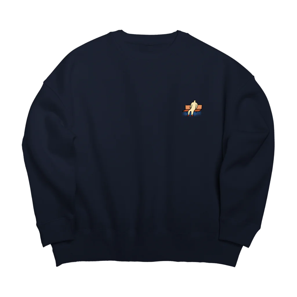 bgmのB Big Crew Neck Sweatshirt