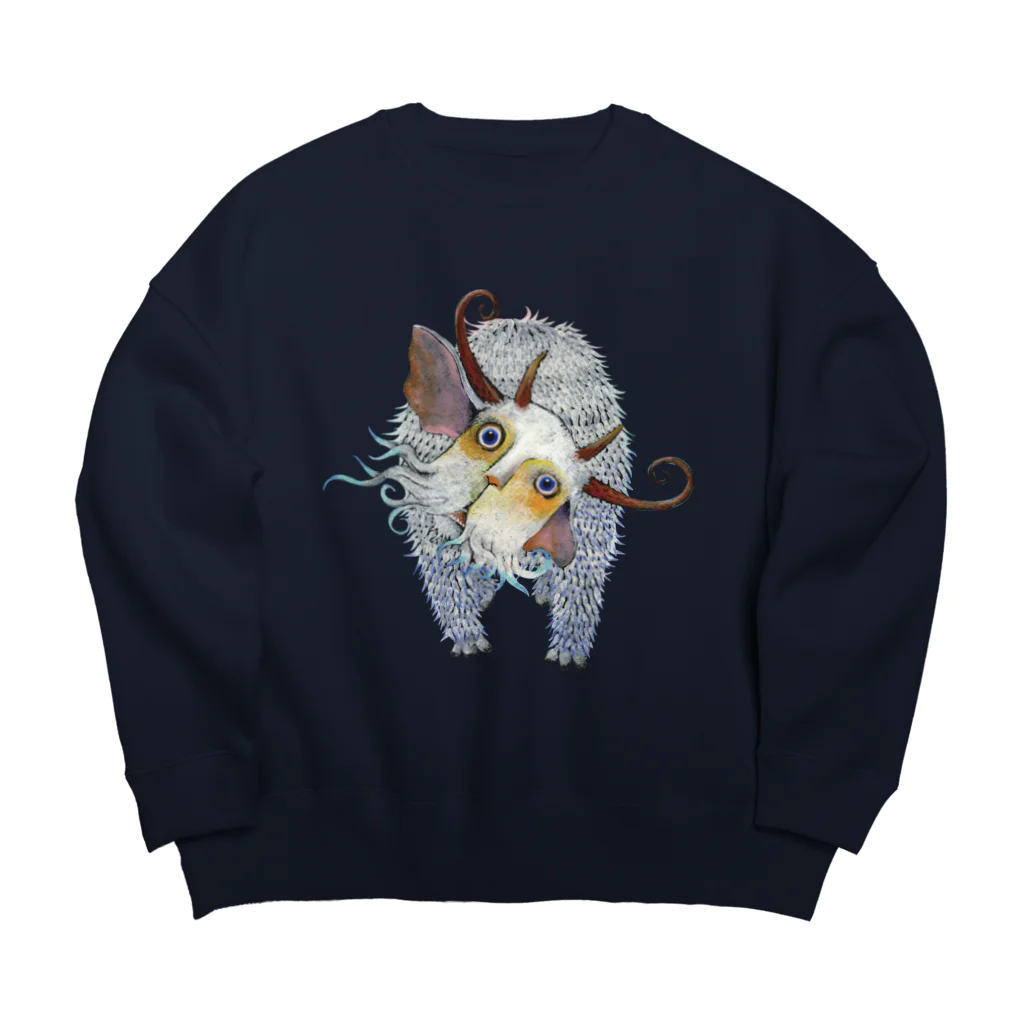 スーパーファンタジー絵描き　松野和貴のキミはだあれ？ Big Crew Neck Sweatshirt