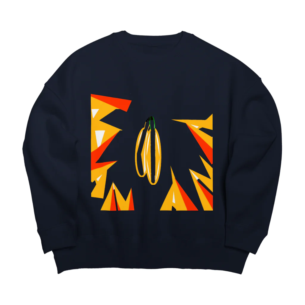 s/wのBANANA Big Crew Neck Sweatshirt