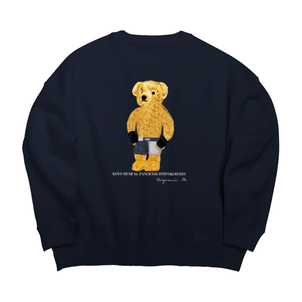 koyo_mのkoyo bear ② Big Crew Neck Sweatshirt