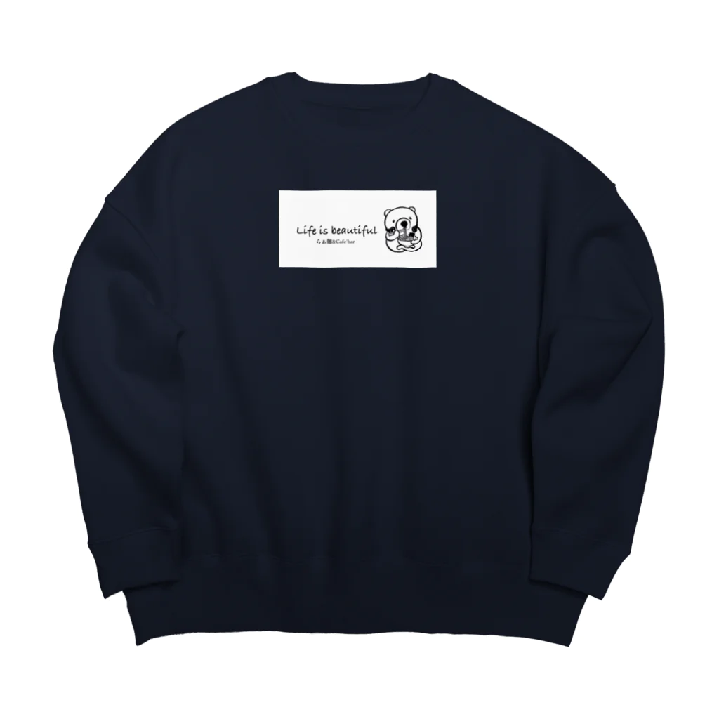 Life is beautifulのライべくんロゴシリーズ Big Crew Neck Sweatshirt