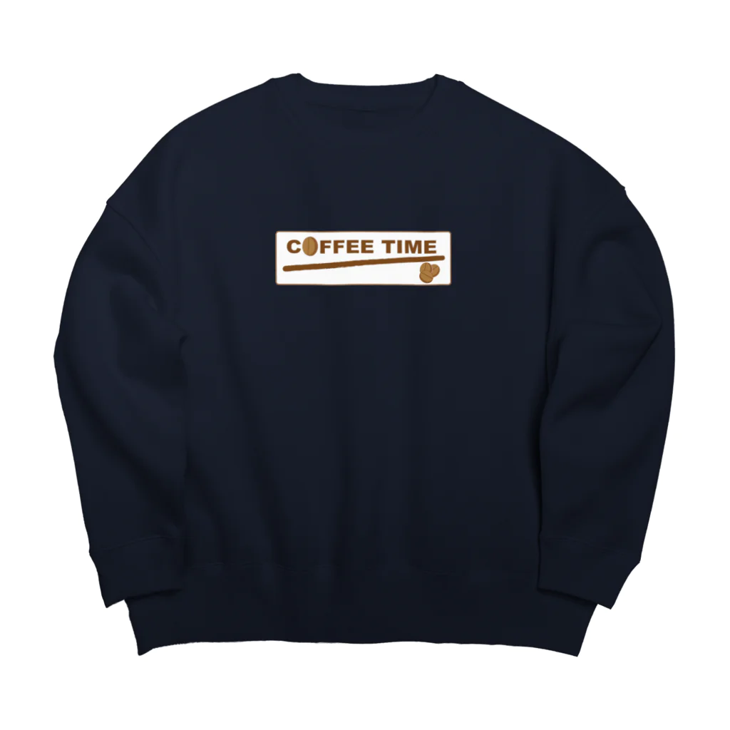 BROOKLYN-SENDAIのCOFFEE TIME Big Crew Neck Sweatshirt