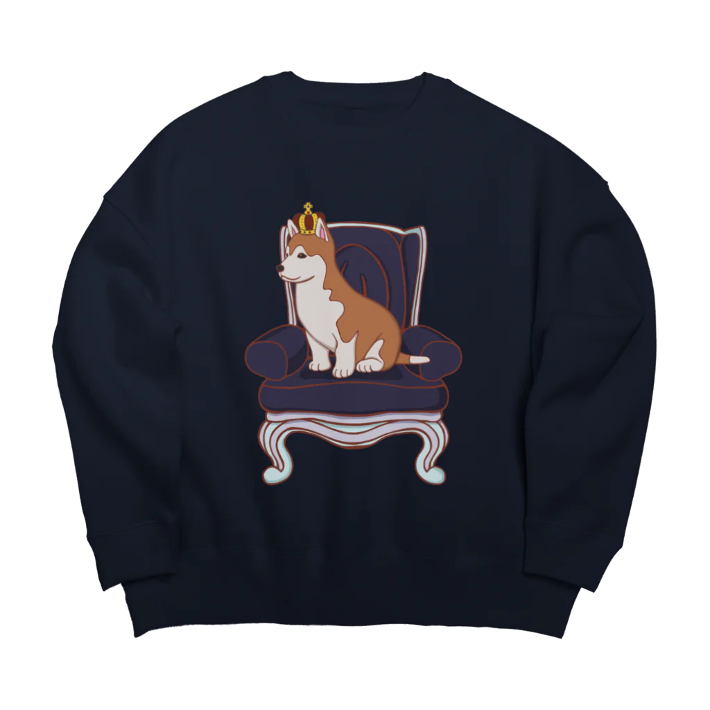 prunelleのKing Dog Big Crew Neck Sweatshirt