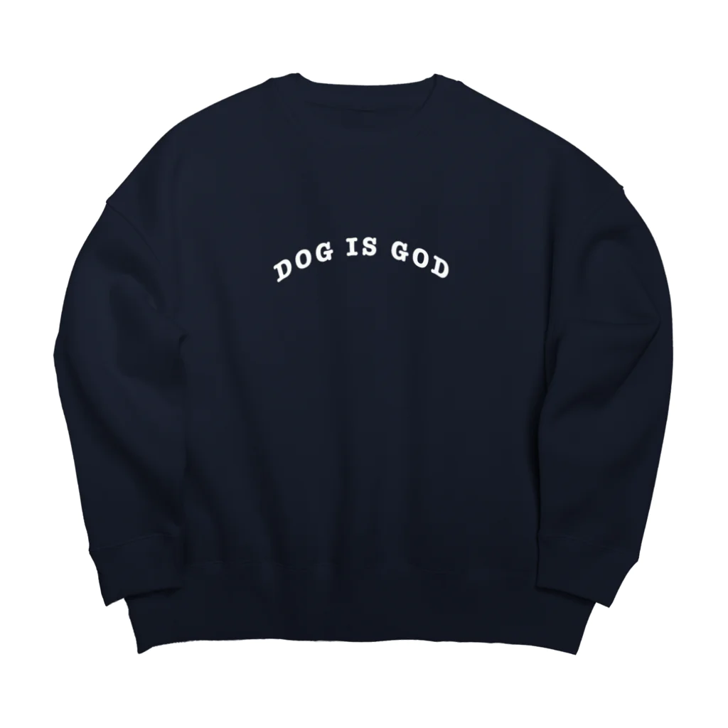 shiho.nのDOG IS GOD Big Crew Neck Sweatshirt