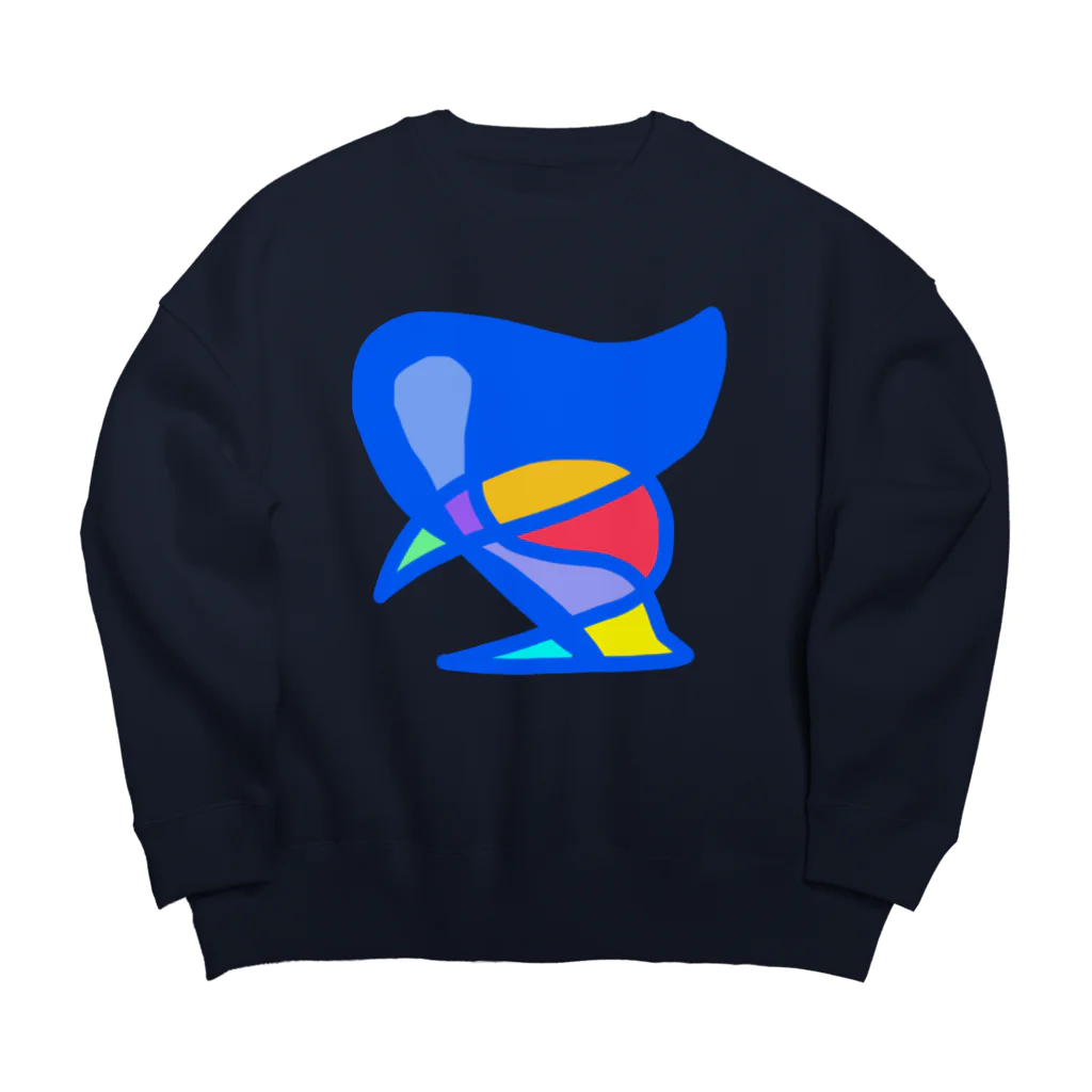 恩田太子のwho's she Big Crew Neck Sweatshirt