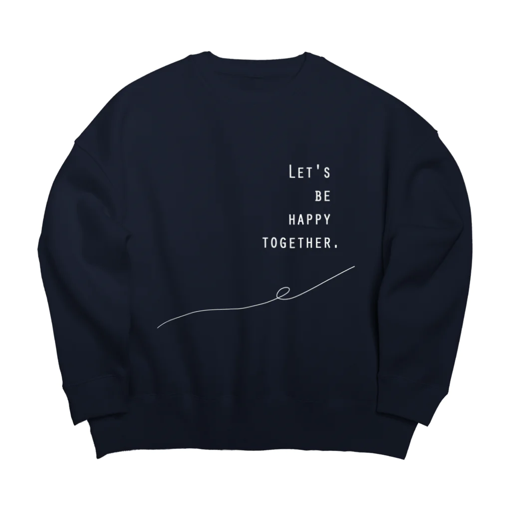 ToiToyのシンプル 文字　WT Big Crew Neck Sweatshirt