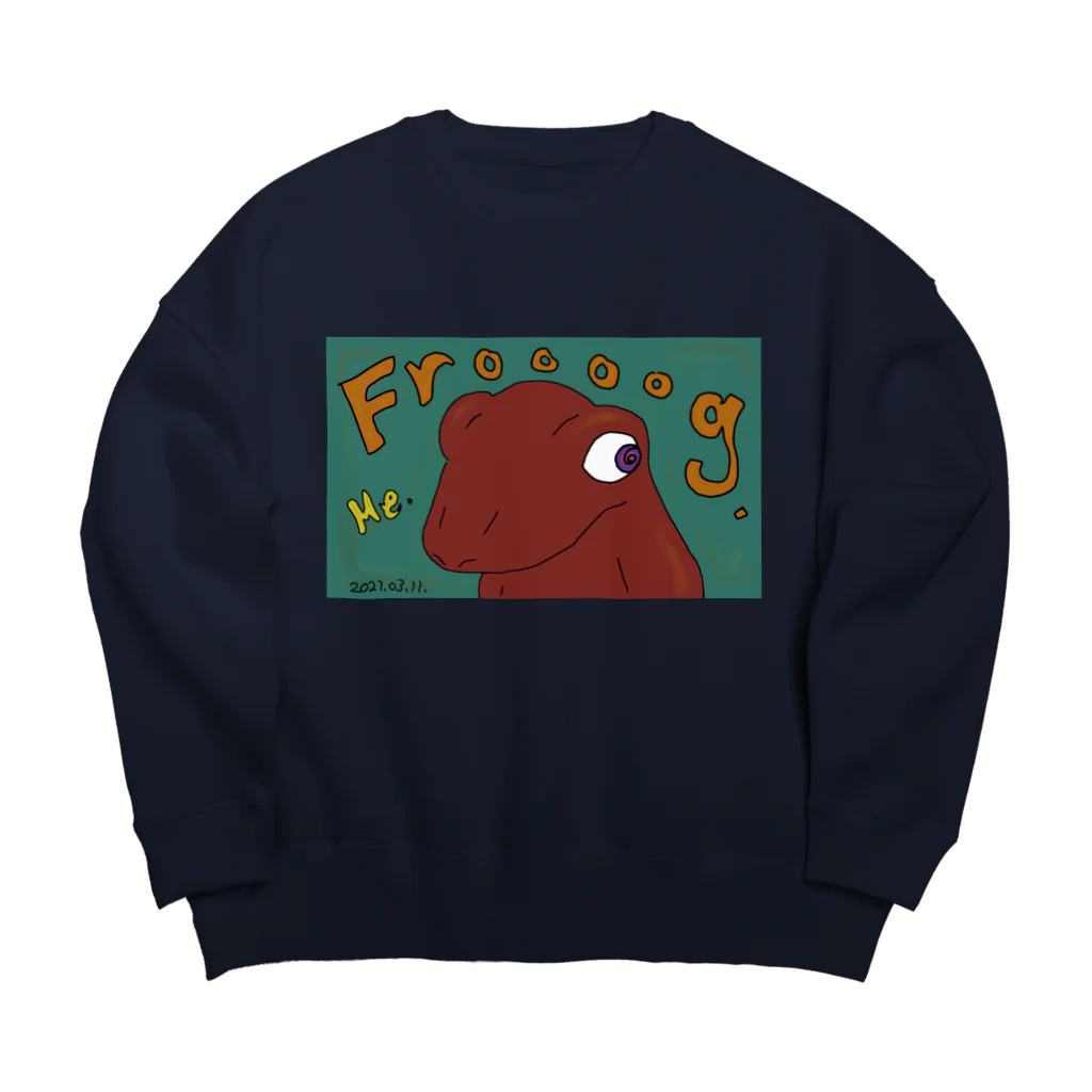 [ DDitBBD. ]のFroooog. Big Crew Neck Sweatshirt