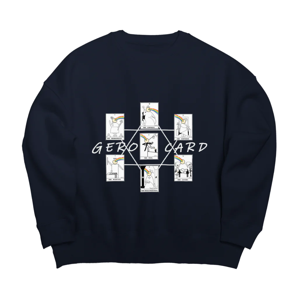 nijicatのGEROTヘキサグラム2 Big Crew Neck Sweatshirt