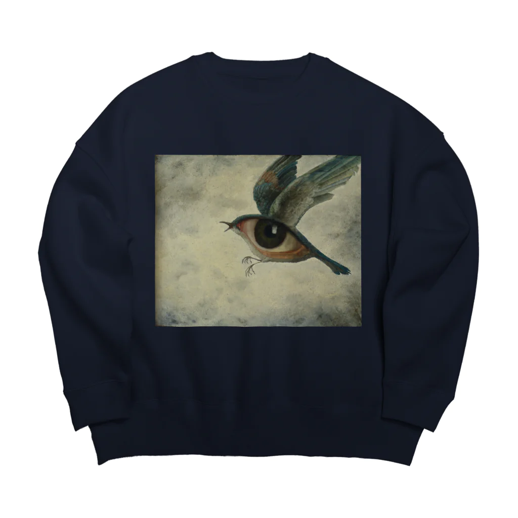 タムラグリア　の目当て Big Crew Neck Sweatshirt