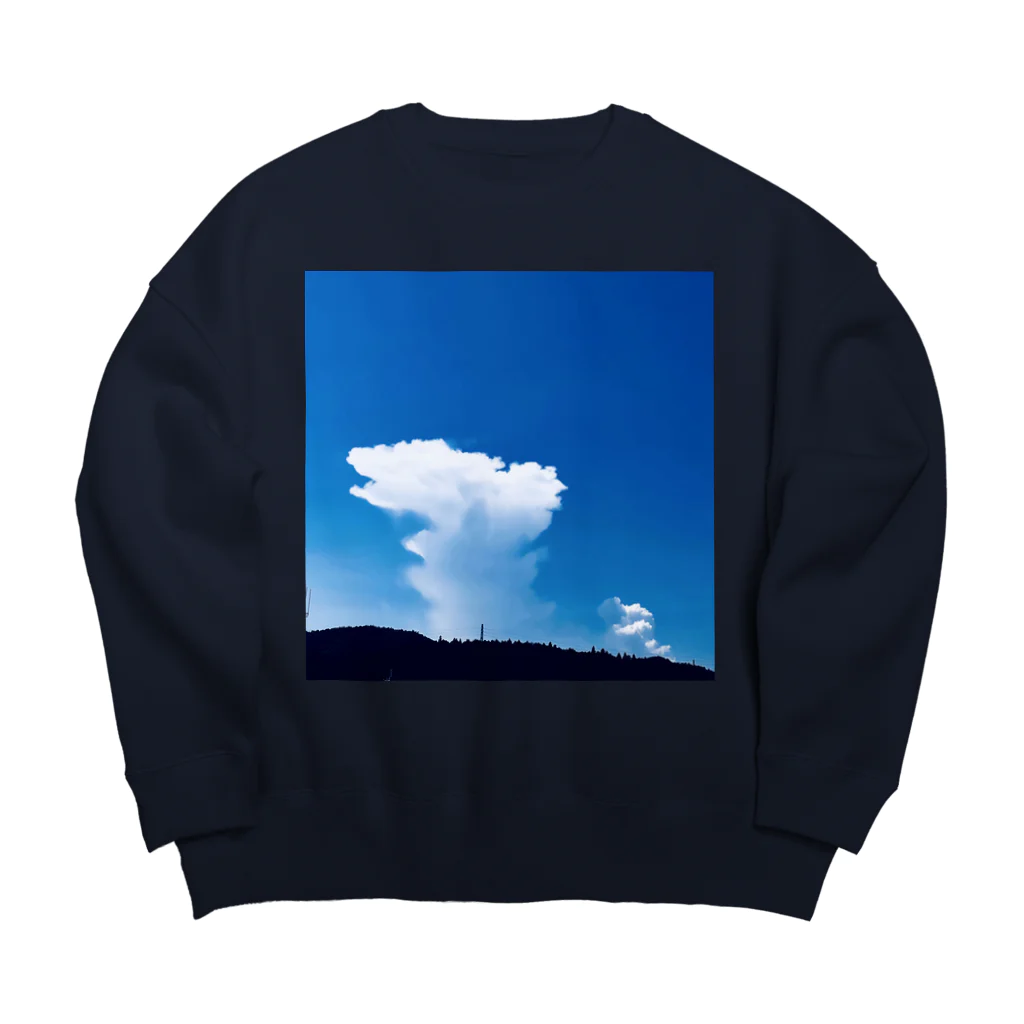 でおきしりぼ子の実験室のなつぞら Big Crew Neck Sweatshirt