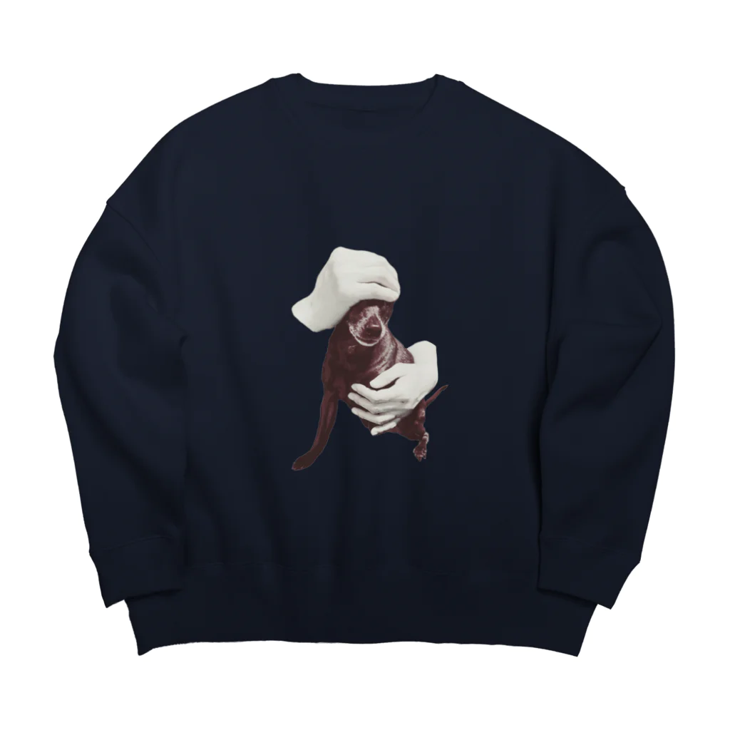 松若園芸の実家の犬2 Big Crew Neck Sweatshirt