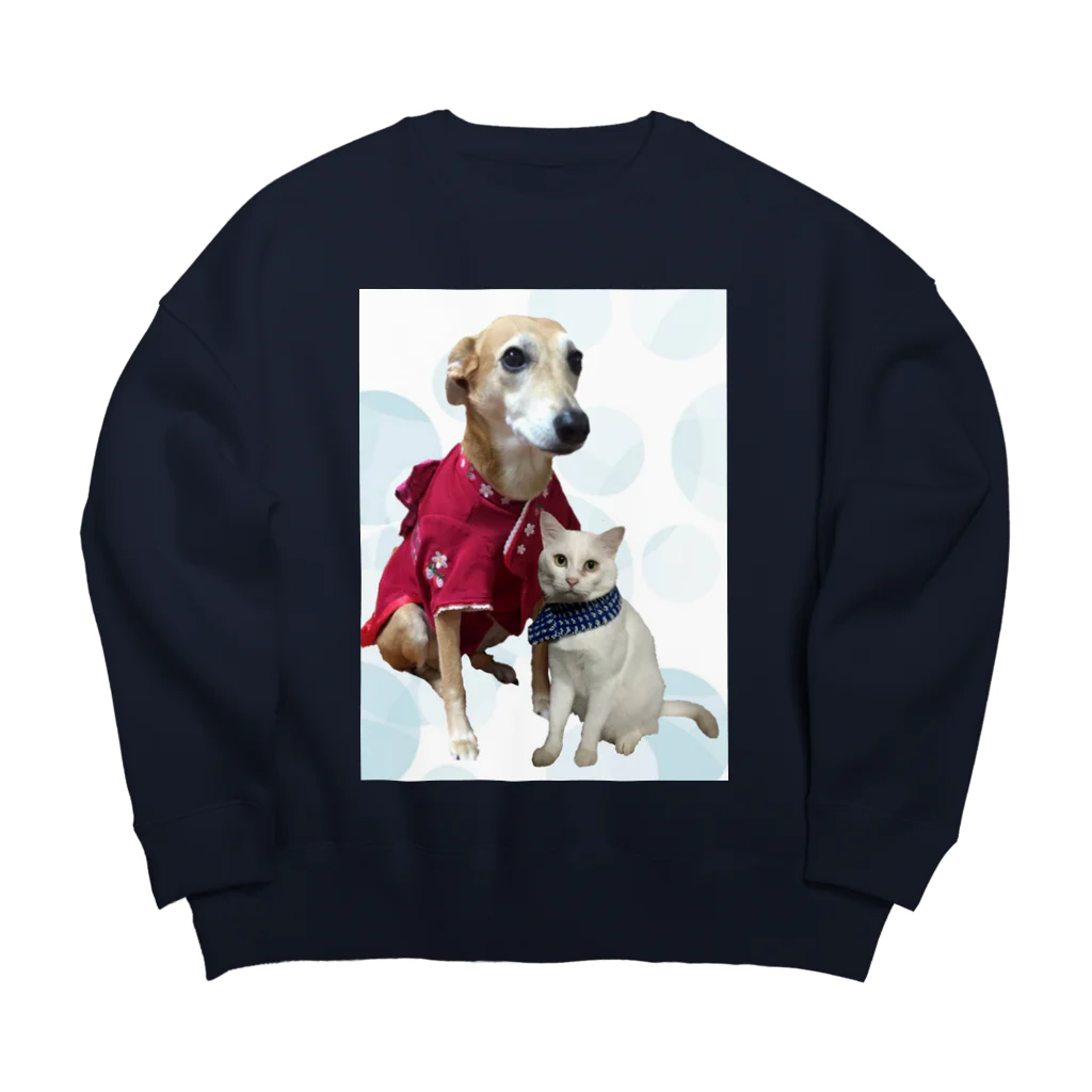 モモシロのモモシロ Big Crew Neck Sweatshirt