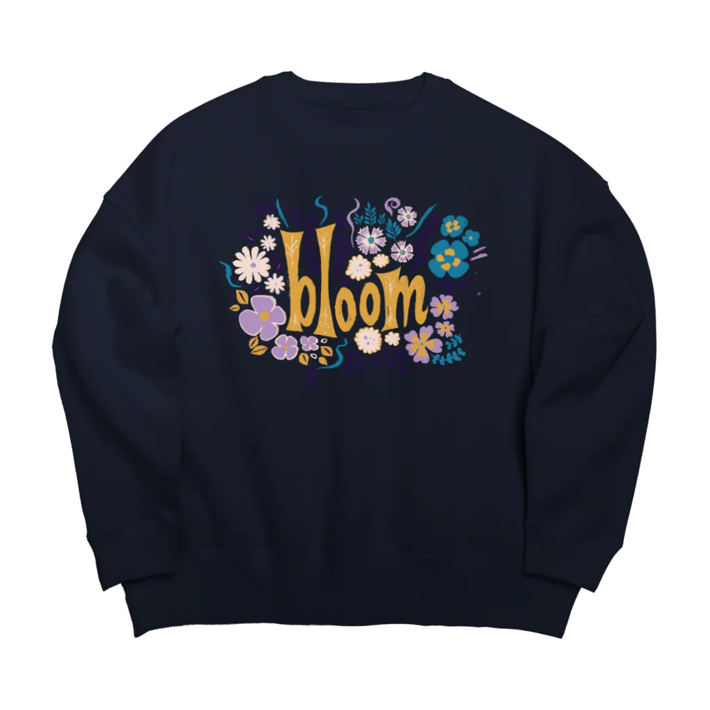 IZANAMI by Akane Yabushitaの🌸 満開の花束（トロピカル） Big Crew Neck Sweatshirt