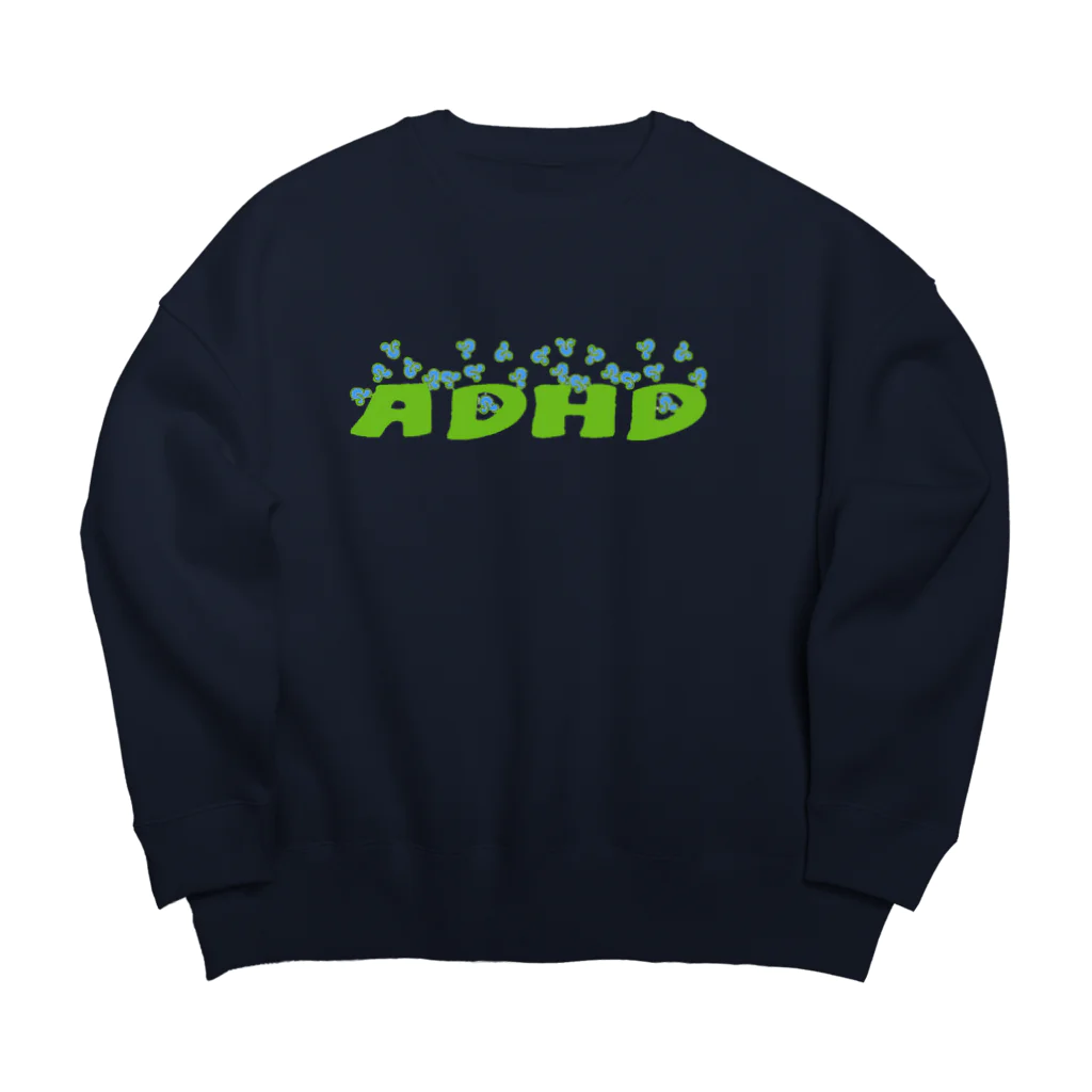 自分が欲しいのA.D.H.D Big Crew Neck Sweatshirt