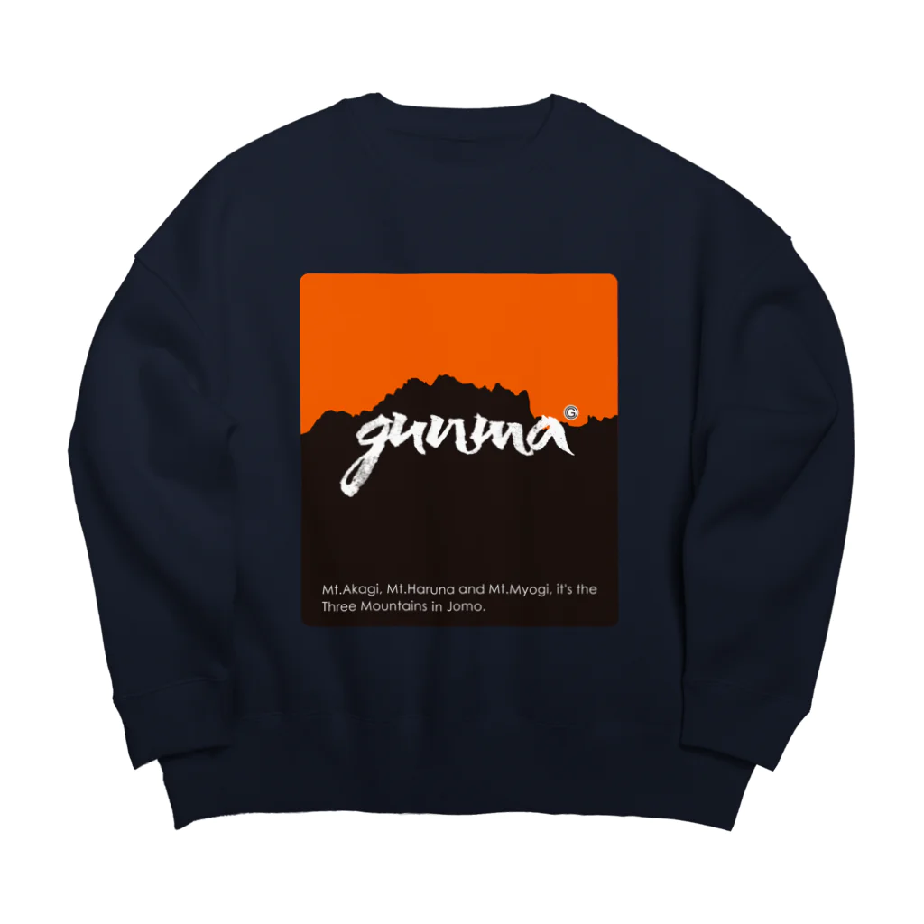 Too fool campers Shop!のGUNMA愛03妙義L Big Crew Neck Sweatshirt