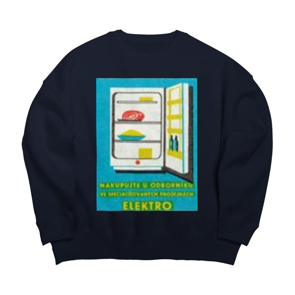 YS VINTAGE WORKSのチェコ　家電・冷蔵庫 Big Crew Neck Sweatshirt