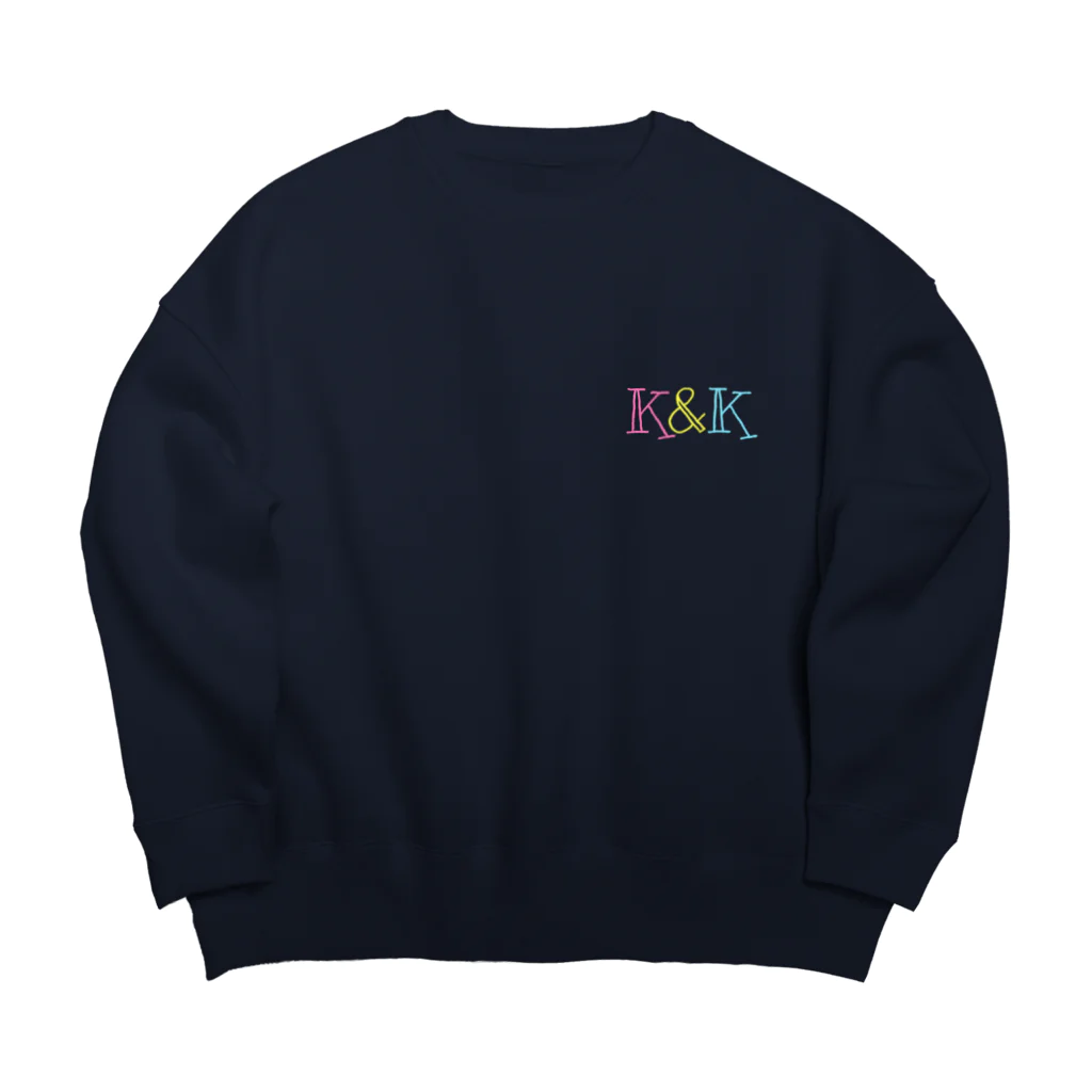 K&K のK&Kのスウェット Big Crew Neck Sweatshirt