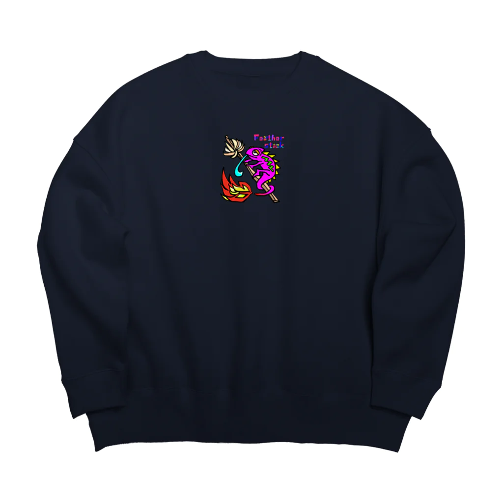 Feather stick-フェザースティック-のフェザースティック【Feather stick】 Big Crew Neck Sweatshirt