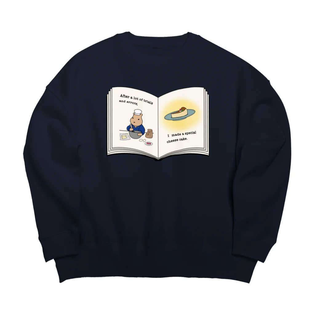 m.の絵本。森の小さなパティシエ編 Big Crew Neck Sweatshirt