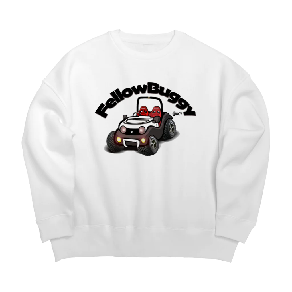  XXレーション・ショップのFellowBuggy.Racy Big Crew Neck Sweatshirt