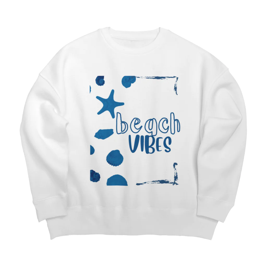 aoi.aoのBeach Vibes #2 Big Crew Neck Sweatshirt