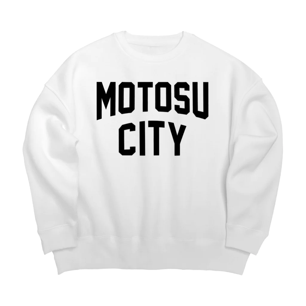 JIMOTOE Wear Local Japanの本巣市 MOTOSU CITY Big Crew Neck Sweatshirt