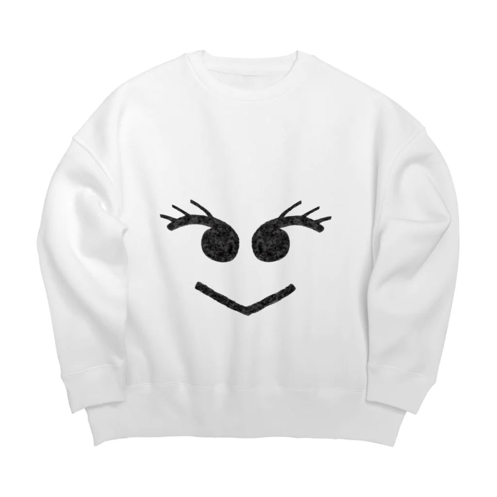 由々式会社らふらいんのフォックスちゃん【1期生：yuyushiki_origin】 Big Crew Neck Sweatshirt