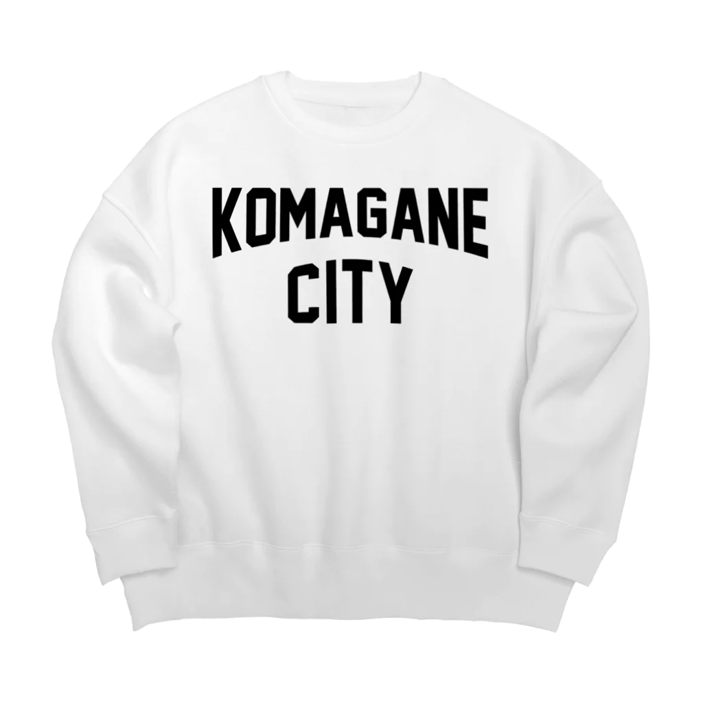 JIMOTOE Wear Local Japanの駒ヶ根市 KOMAGANE CITY Big Crew Neck Sweatshirt