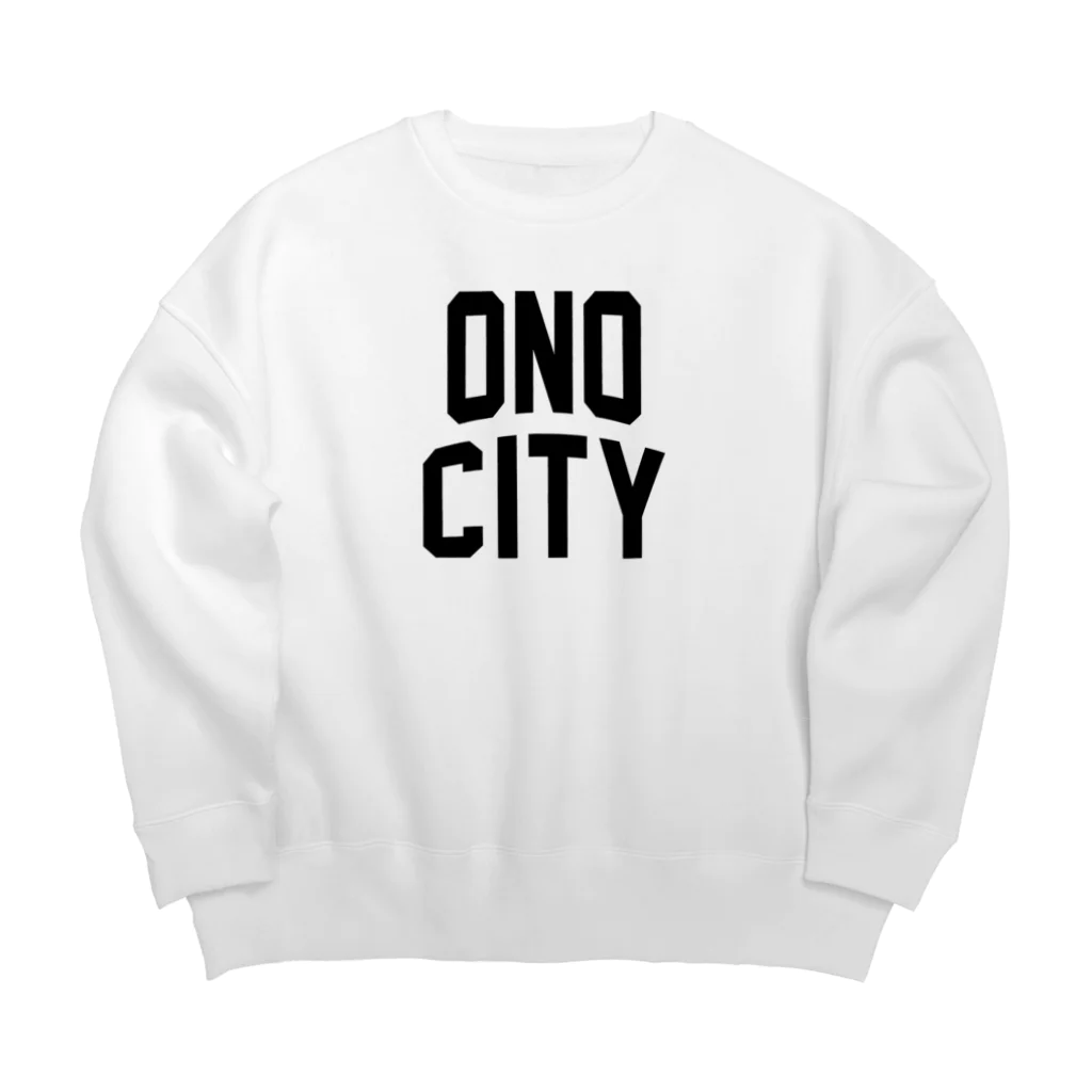 JIMOTOE Wear Local Japanの大野市 ONO CITY Big Crew Neck Sweatshirt