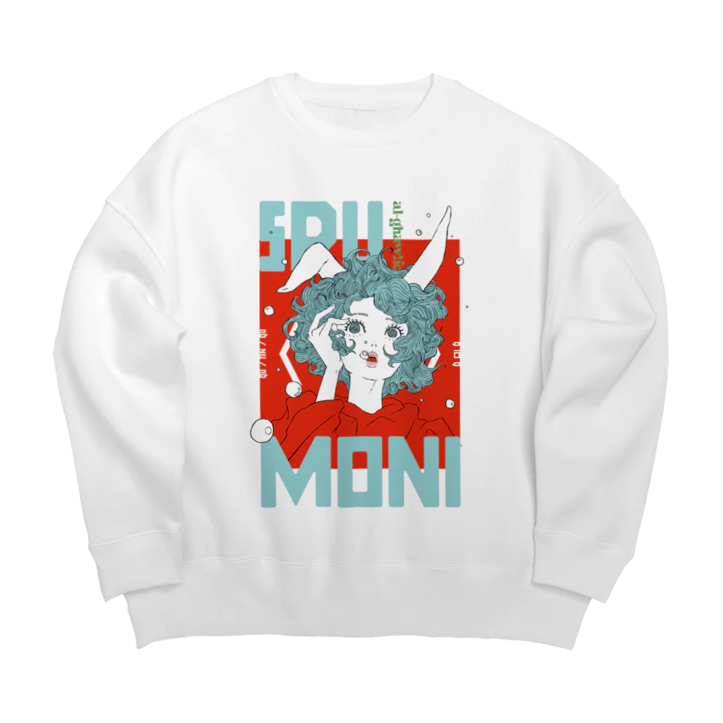 9 10 9（ qu / ten / qu ）のSPUMONI Big Crew Neck Sweatshirt