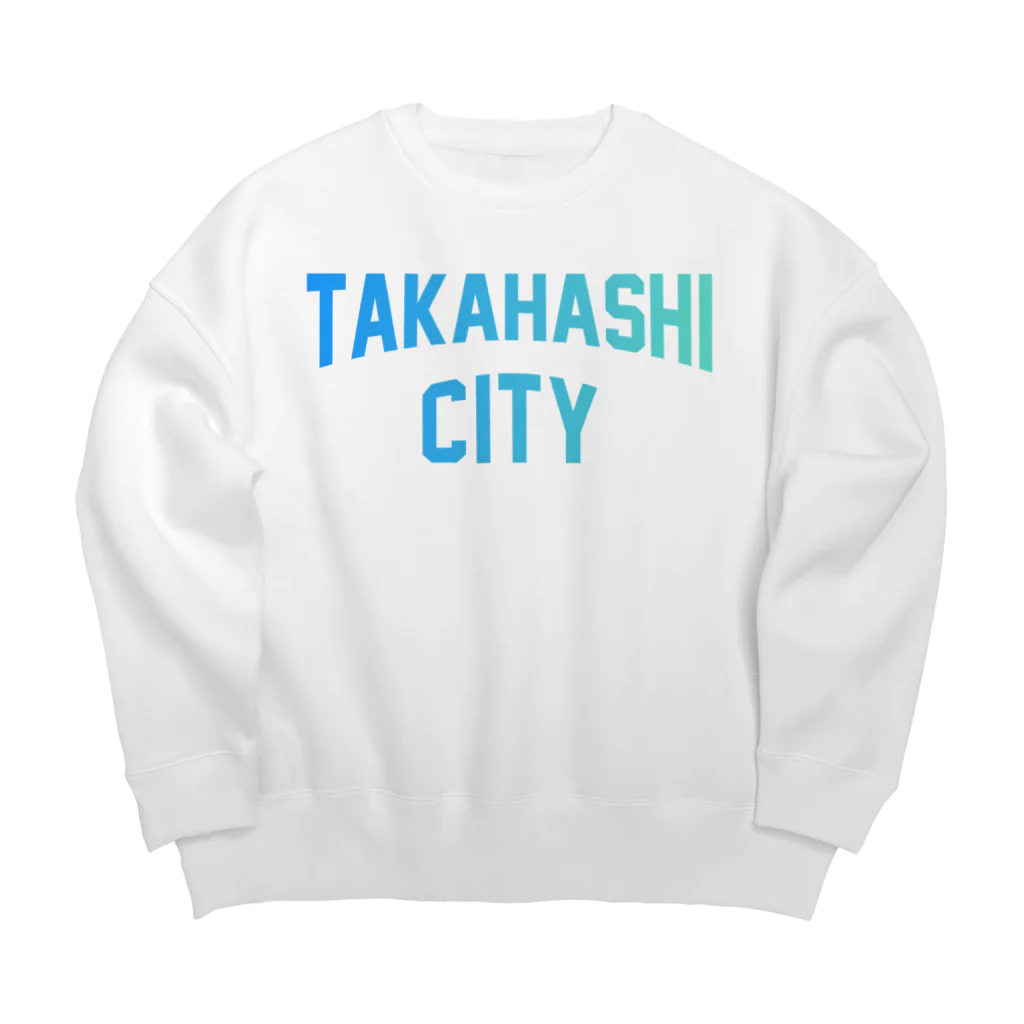 JIMOTOE Wear Local Japanの高梁市 TAKAHASHI CITY Big Crew Neck Sweatshirt