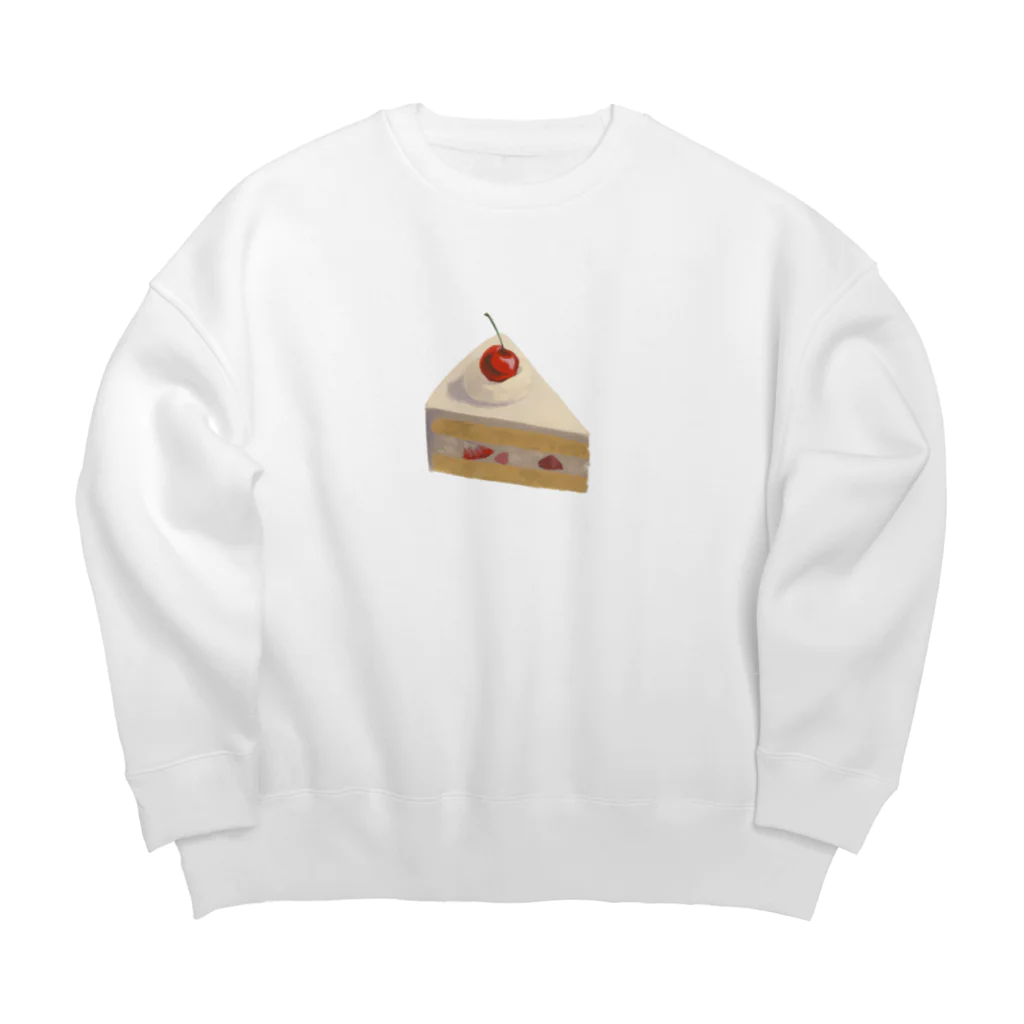 たかはるのケーキ Big Crew Neck Sweatshirt