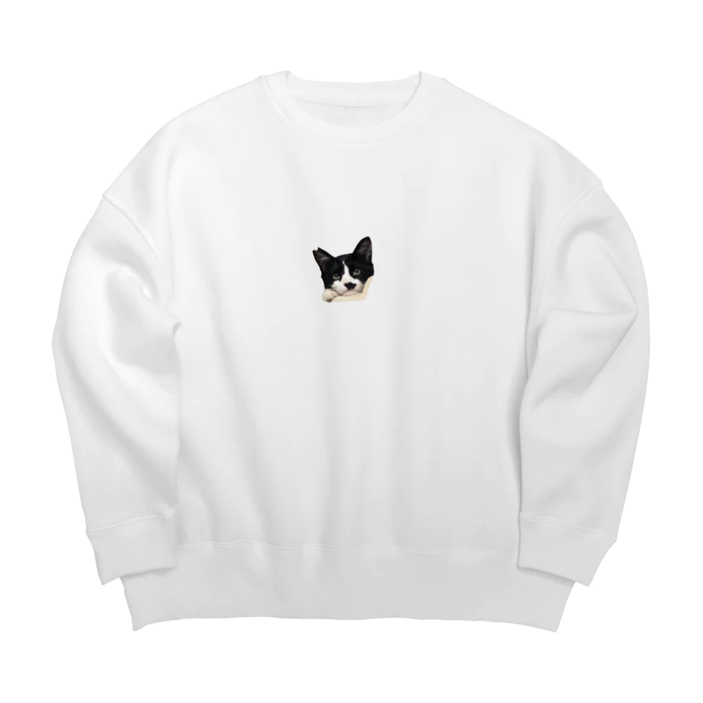 アイドロンショップのひーくん Big Crew Neck Sweatshirt