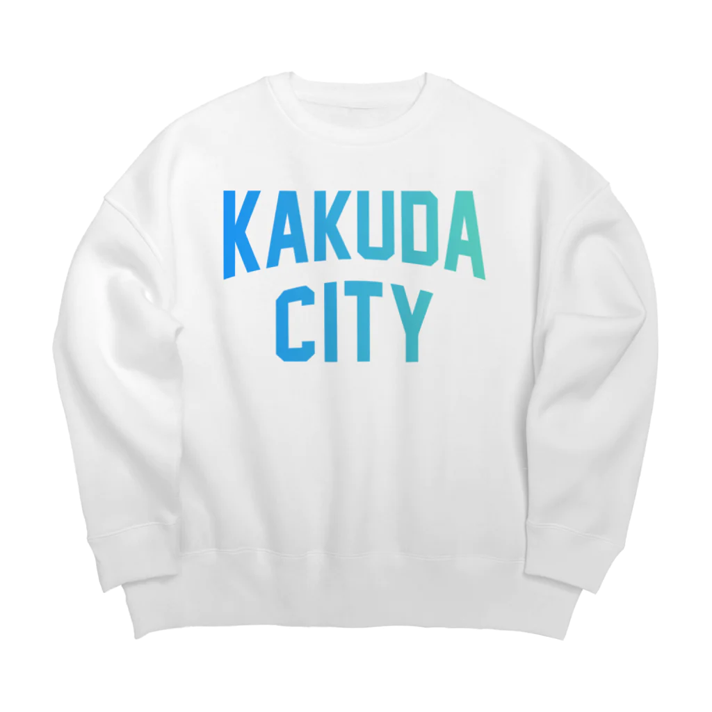 JIMOTOE Wear Local Japanの角田市 KAKUDA CITY Big Crew Neck Sweatshirt