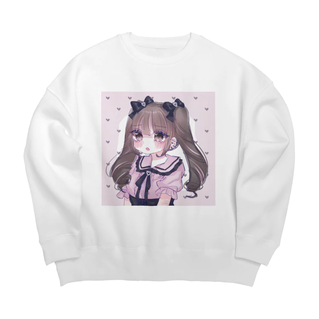 あくむ病院の地雷ちゃん Big Crew Neck Sweatshirt