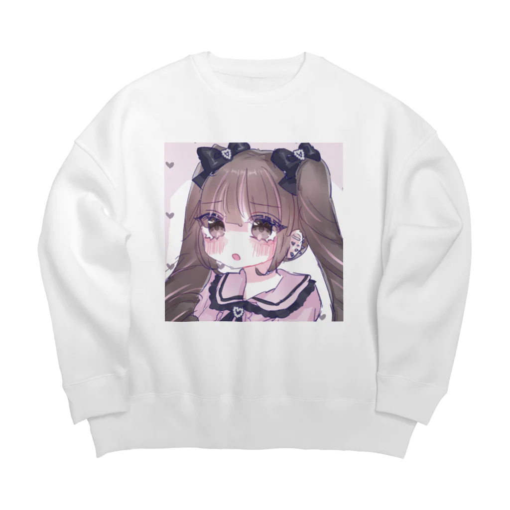 あくむ病院の地雷ちゃん Big Crew Neck Sweatshirt