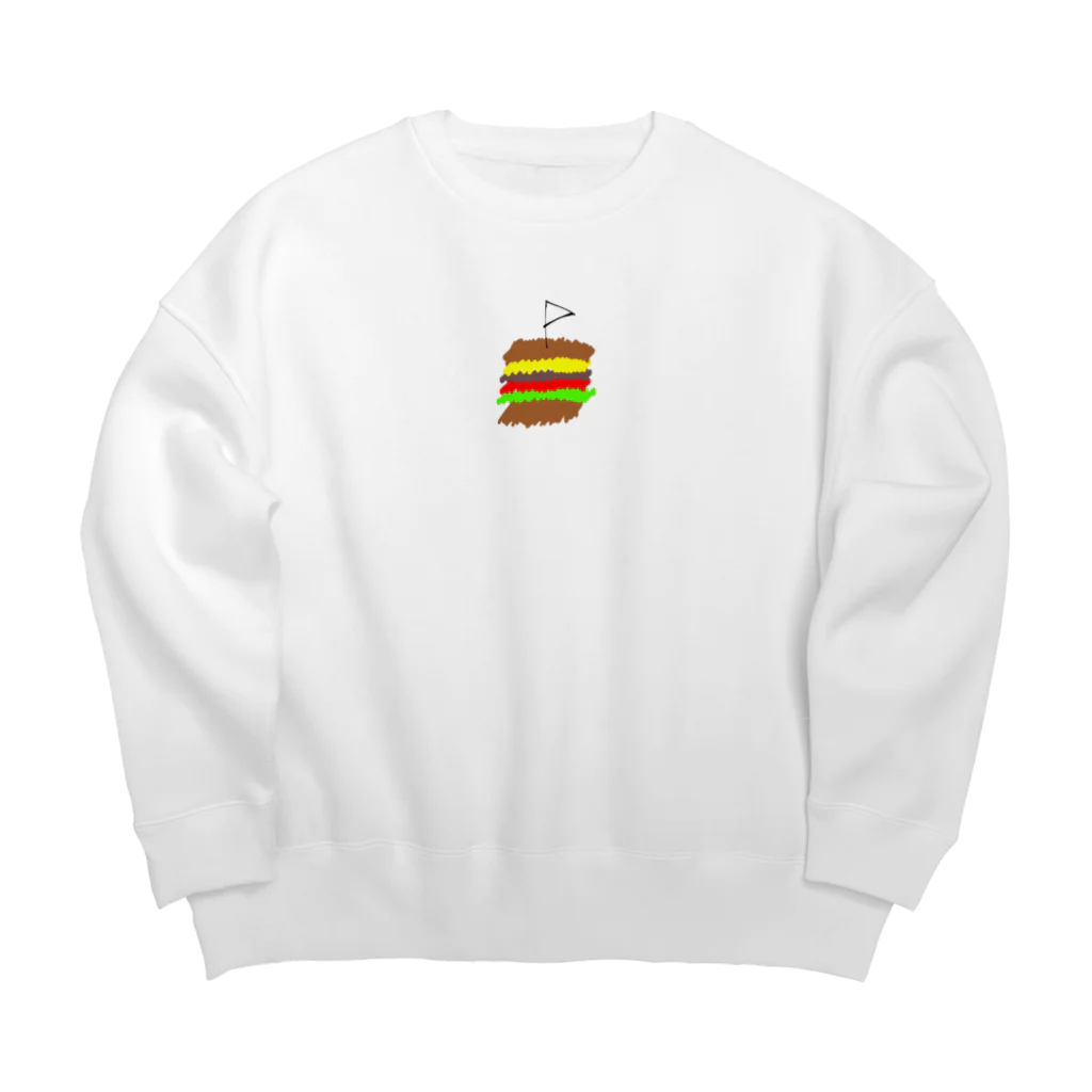 betweeniのさながらハンバーガー Big Crew Neck Sweatshirt