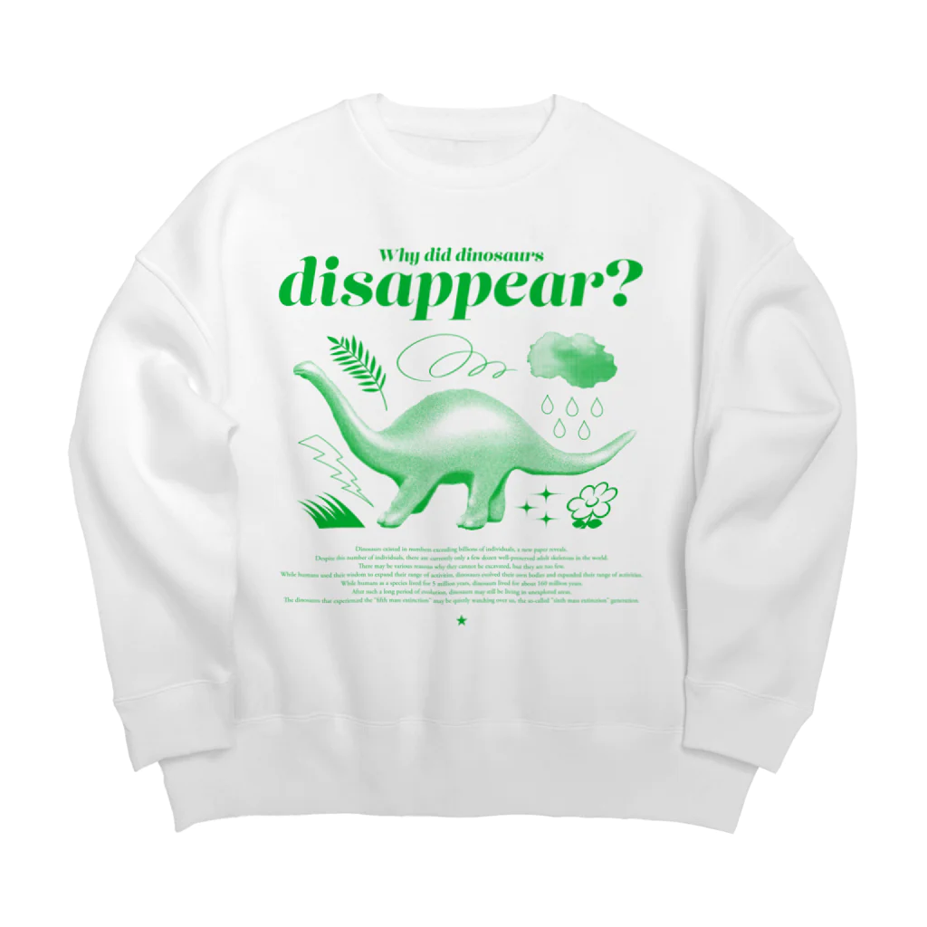 yamaguchi_shunsuke_のBrachiosaurus Big Crew Neck Sweatshirt