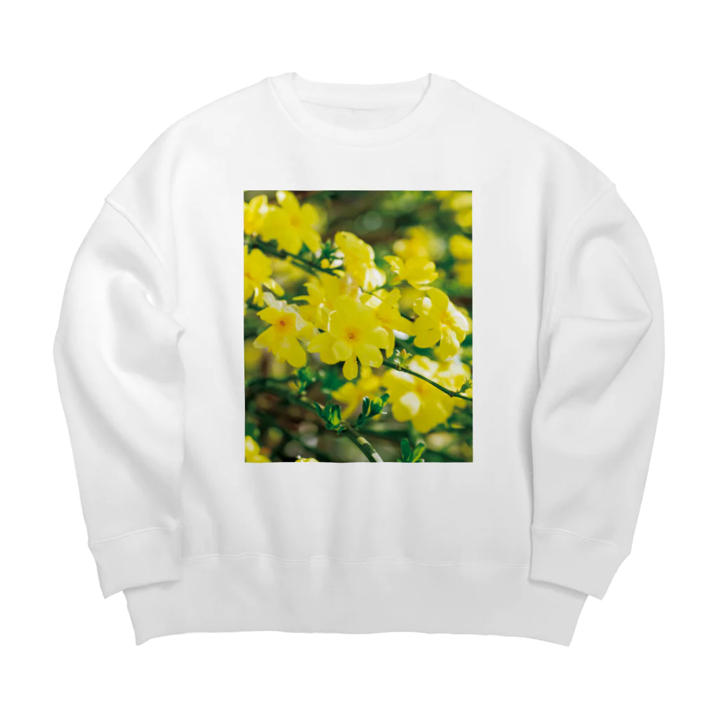 akane_art（茜音工房）の癒しの風景（オウバイ） Big Crew Neck Sweatshirt