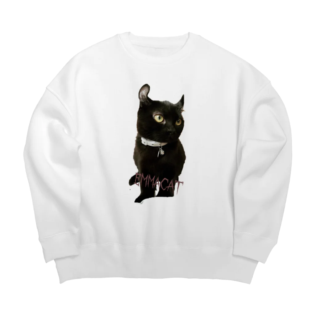 猫のEmmaのEmmacat Big Crew Neck Sweatshirt