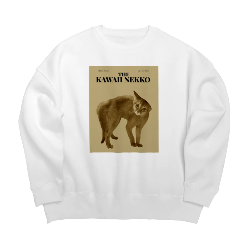 kawaii nekko shopのOKKOTTA NEKKO Big Crew Neck Sweatshirt