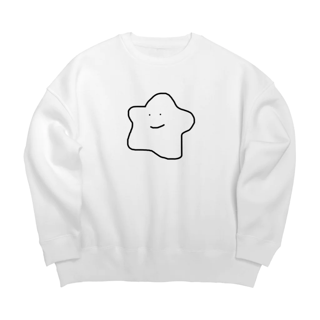 いもちゃんのお店のほし Big Crew Neck Sweatshirt