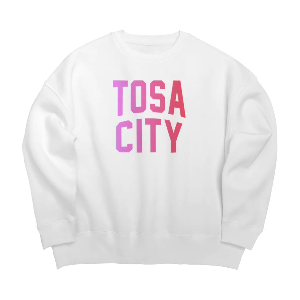 JIMOTOE Wear Local Japanの土佐市 TOSA CITY ビッグシルエットスウェット