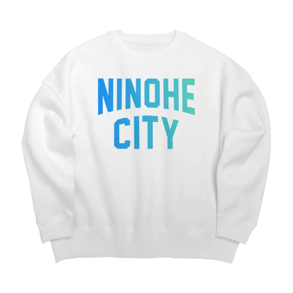 JIMOTOE Wear Local Japanの二戸市 NINOHE CITY Big Crew Neck Sweatshirt