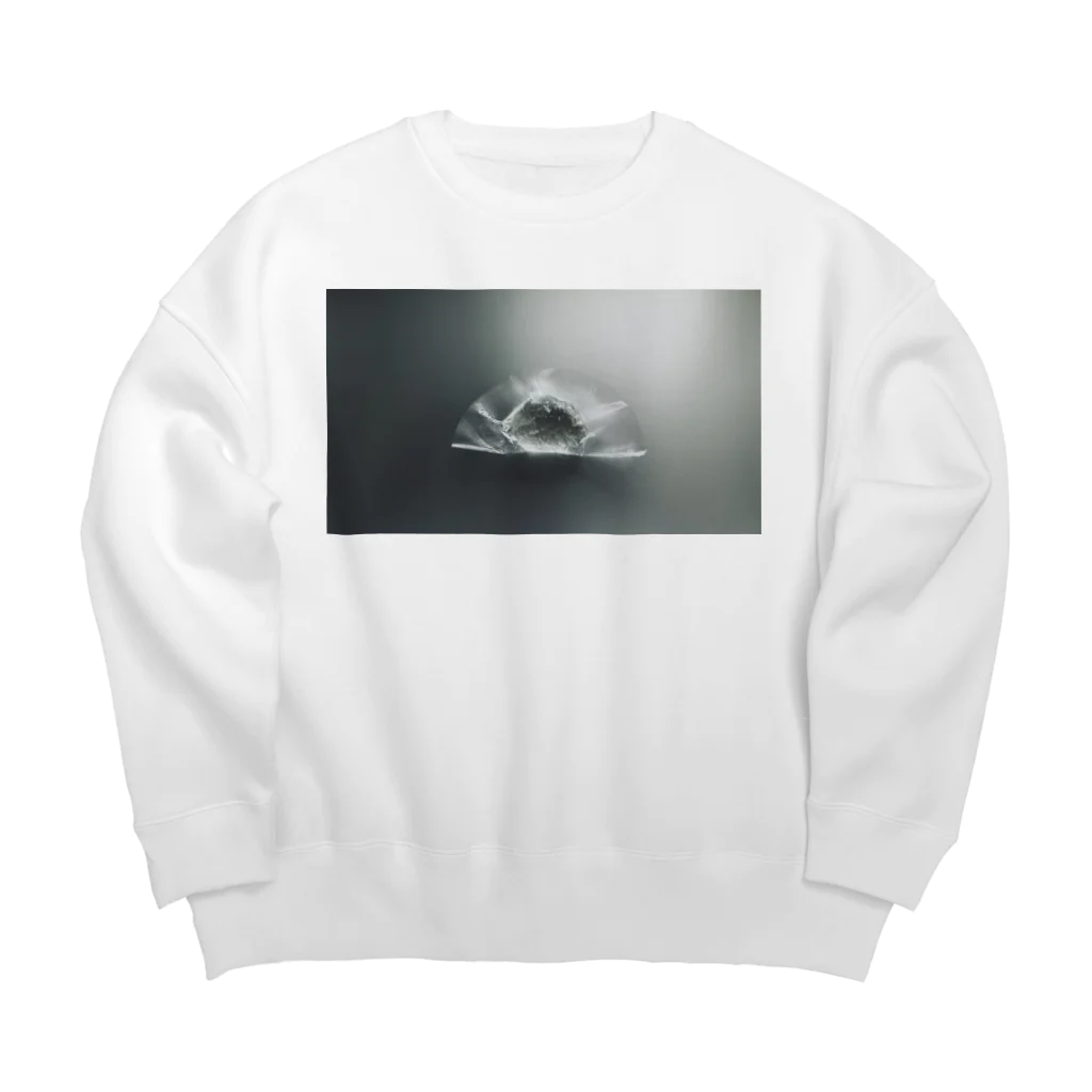 あいみるの透明な餃子 Big Crew Neck Sweatshirt