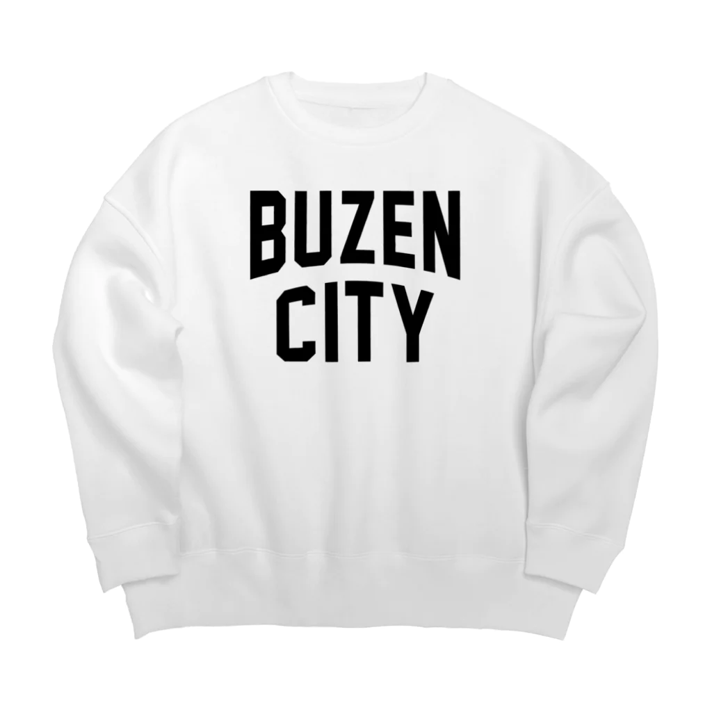 JIMOTOE Wear Local Japanの豊前市 BUZEN CITY Big Crew Neck Sweatshirt